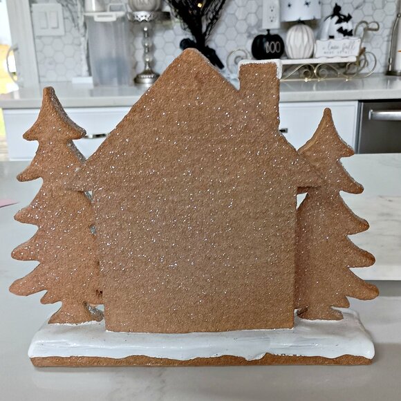 NEW! SUGARY Shabby SWEET GINGERBREAD HOUSE DECOR - Picture 3 of 4